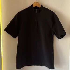 Zara Mock Neck Mens Shirt Size Medium